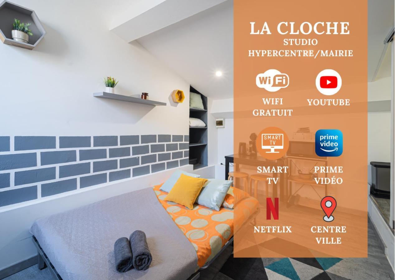La Cloche Studio Hypercentre Mairie Libourne Exterior photo
